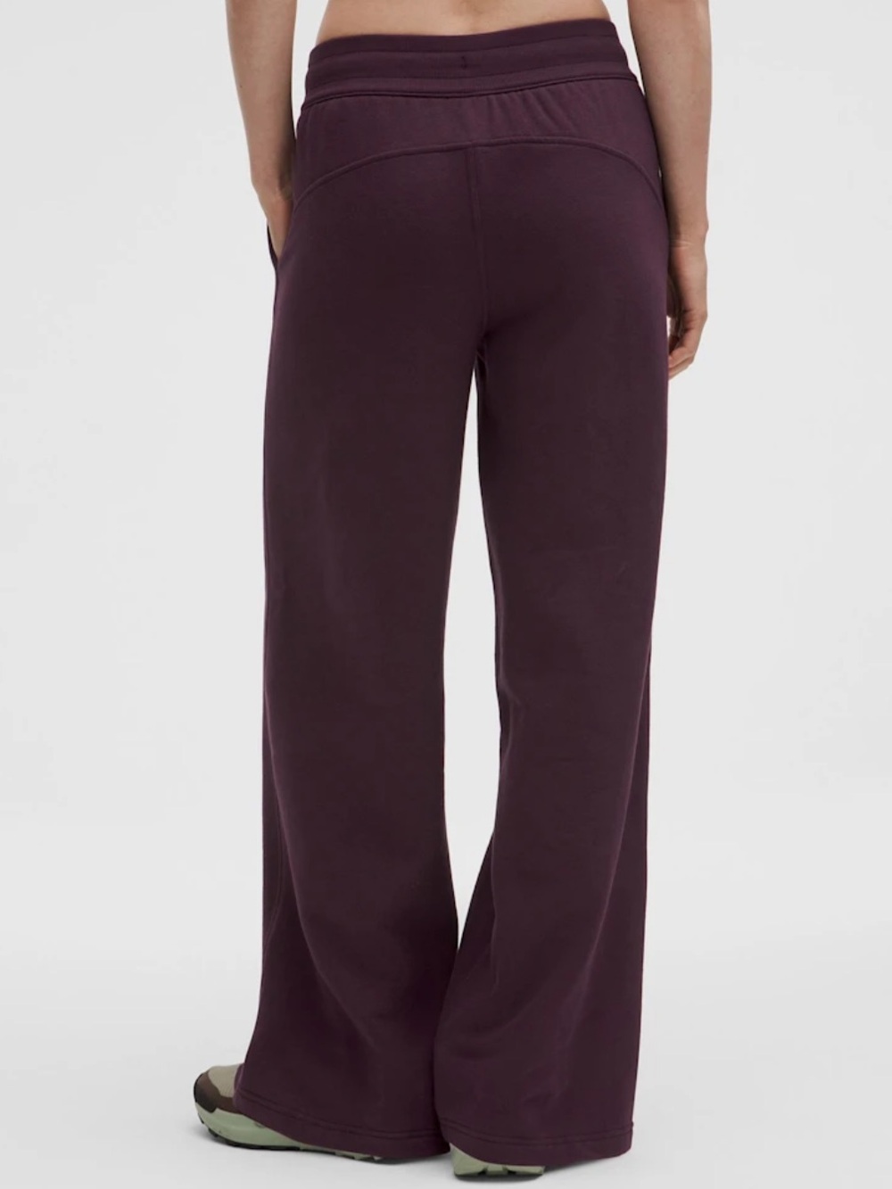 Lululemon Scuba wide leg pans Black Plum small - Picture 2 of 10